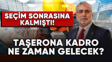 Seçim sonrasına kalmıştı: Taşerona kadro ne zaman gelecek?