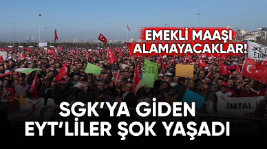 SGK'ya giden EYT'liler şok yaşadı: Emekli maaşı alamayacaklar