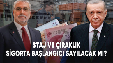 Staj ve çıraklık sigorta başlangıcı sayılacak mı? Staj mağduriyetinde son gelişmeler...