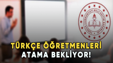 Türkçe öğretmenleri atama bekliyor!