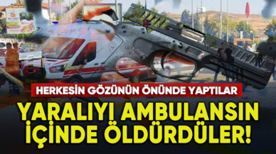 Vahşetin böylesi: Yaralıyı ambulansın içinde öldürdüler!