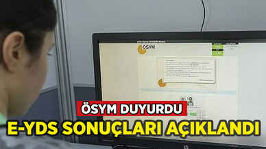 e-YDS sonuçları açıklandı