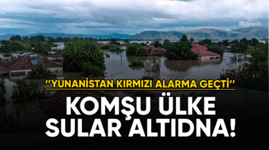 Yunanistan sular altında! Ülke alarma geçti