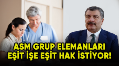 ASM Grup Elemanları eşit işe eşit hak istiyor!