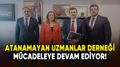 Atanamayan Uzmanlar Derneği mücadeleye devam ediyor!