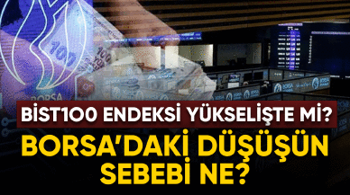 Borsa'daki düşüşün sebebi ne? BIST 100 endeksi yükselişte mi?