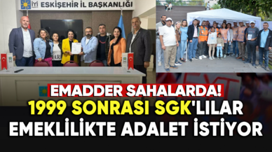 EMADDER, 1999 sonrası SGK'lılar için mücadeleye devam ediyor!