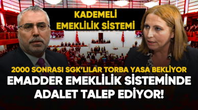 EMADDER emeklilik sisteminde adalet talep ediyor!