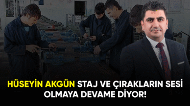 Hüseyin Akgün Staj ve Çıraklık mağdurlarının sesi olmaya devam ediyor