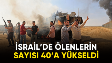 İsrail'de ölenlerin sayısı 40'a yükseldi