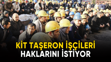 KİT taşeron işçileri haklarını istiyor