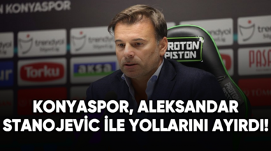 Konyaspor, Aleksandar Stanojevic ile yollarını ayırdı!