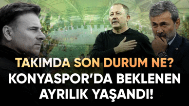 Konyaspor'da beklenen ayrılık yaşandı! Takımda son durum ne?