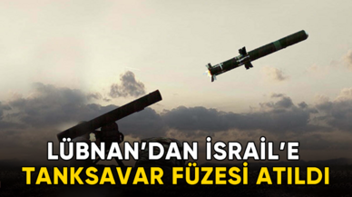 Lübnan’dan İsrail’e tanksavar füzesi atıldı