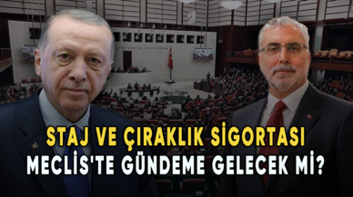 Staj ve çıraklık sigortası Meclis'te gündeme gelecek mi? İşte son gelişmeler...