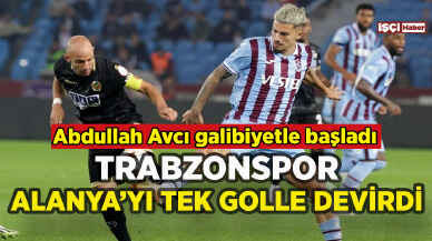 Trabzonspor Alanyaspor'u eli boş gönderdi