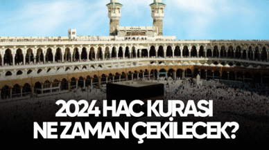 2024 hac kurası ne zaman çekilecek?