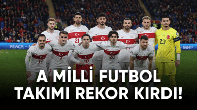 A Milli Takım rekor kırdı!