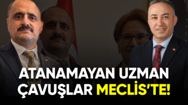 Atanamayan uzman çavuşlar Meclis'te!