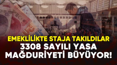 Emeklilikte staja takıldılar: 3308 sayılı yasa mağduriyeti büyüyor!