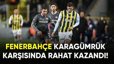 Fenerbahçe rahat kazandı!