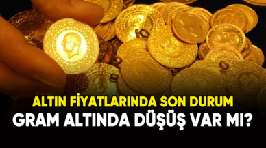 Gram altında düşüş var mı?