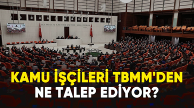 Kamu işçileri TBMM'den ne talep ediyor?