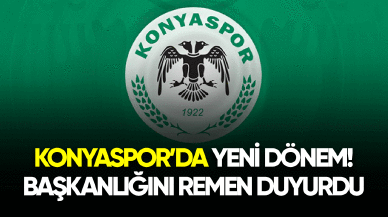 Konyaspor'da yeni dönem! Başkanlığını resmen duyurdu