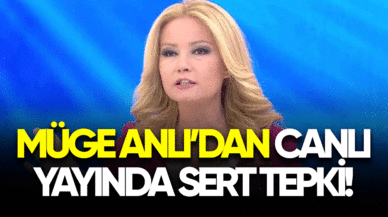 Müge Anlı'dan canlı yayında sert tepki!