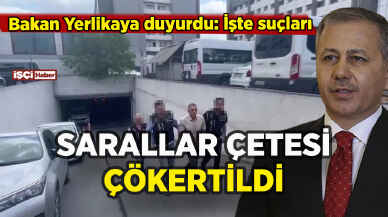 Ali Yerlikaya duyurdu: Sarallar Çetesi çökertildi