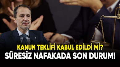 Süresiz nafakada son durum! Kanun teklifi kabul edildi mi?