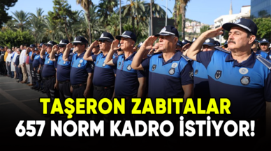 Taşeron zabıtalar 657 norm kadro istiyor!