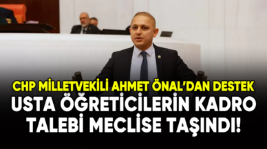 Usta öğreticilerin kadro talebi meclise taşındı!