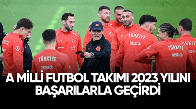 A Milli Futbol Takım, 2023 yılını başarılarla geçirdi