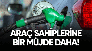 Araç sahiplerine bir müjde daha! Benzine bir indirim daha