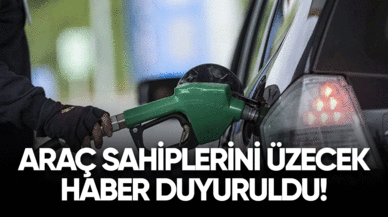 Araç sahiplerini üzecek haber duyuruldu!