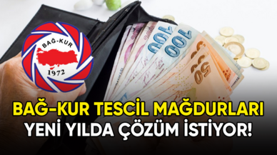 Bağ-Kur tescil mağdurları yeni yılda çözüm istiyor!