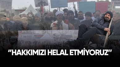 Belediye şirket işçileri tepki gösterdi: Hakkımızı helal etmiyoruz!