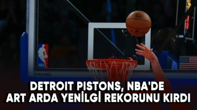 Detroit Pistons, NBA'de art arda yenilgi rekorunu kırdı