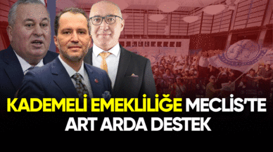 Kademeli emekliliğe Meclis'te art arda destek