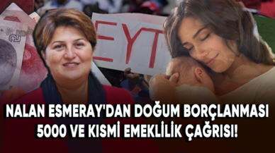 EYTADER Başkanı Nalan Esmeray'dan doğum borçlanması, 5000 ve kısmi emeklilik çağrısı!