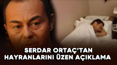 Serdar Ortaç'tan hayranlarını üzen açıklama!