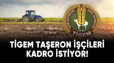 TİGEM taşeron işçileri kadro istiyor!