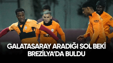 Galatasaray aradığı sol beki Brezilya'da buldu