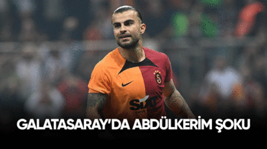 Galatasaray'a Abdülkerim Bardakçı şoku