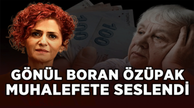 Gönül Boran Özüpak muhalefete seslendi: ABO, intibak, refah payı...