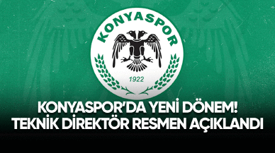 Konyaspor'da yeni dönem! Teknik direktör resmen açıklandı