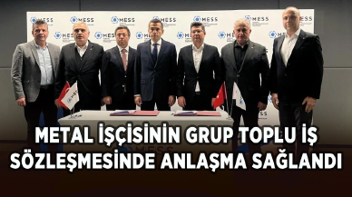 Metal işçisinin Grup Toplu İş Sözleşmesinde anlaşma sağlandı