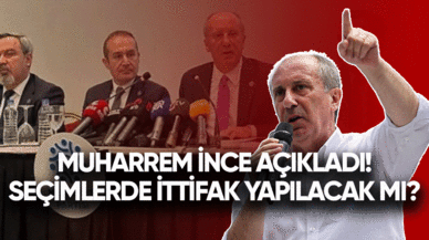 Muharrem İnce açıkladı! Yerel seçimlerde ittifak yapılacak mı?