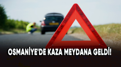 Osmaniye'nin Düziçi ilçesi yakınlarında kaza meydana geldi!